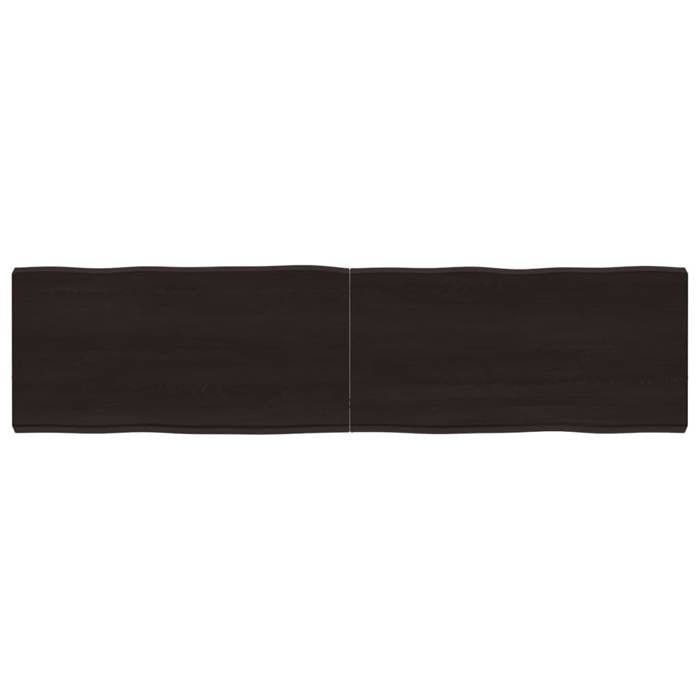 VidaXL Table Top Solid Oak Wood Treated Matching Edge 364035