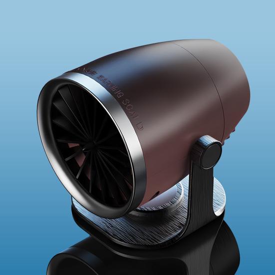 12V/24V Car Heater And Defroster 2-in-1 Portable Air Heater for Windshield Demisting Fast Heating Car Defrosting Fan with Dual Power Setting