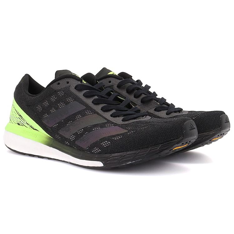 Adidas Adizero Boston 9 Core Black Signal Green Men's EG4657