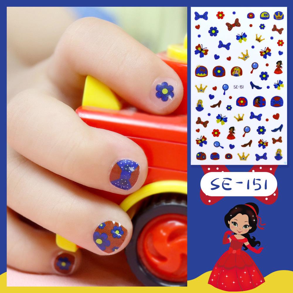 

Наклейки для нейл-арта Princess Fresh для детей и взрослых – Декоративные украшения для ногтей 75*120MM