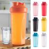 600ML Protein with Shaker Bottle Stainless Steel Ball Precise Scale Portable Fitness Mixing