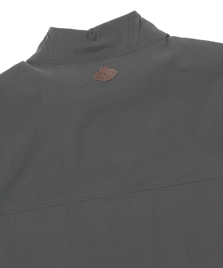 Bbc Earth Women'S High-Neck Zip-Up Dress Gray