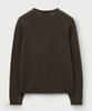 Seteo Rope Logo Embroidered V-Neck Knit Brown