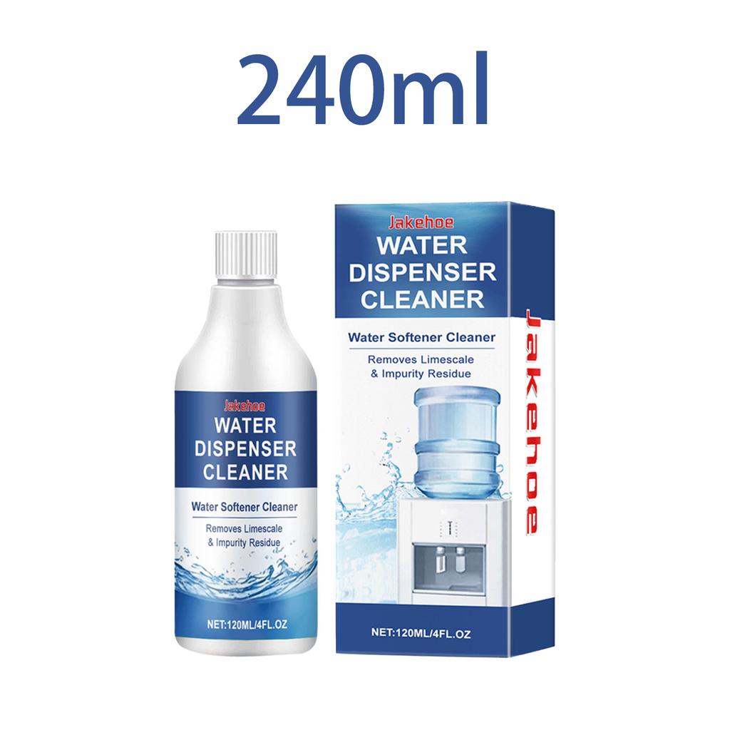Limpiador líquido descalcificador para dispensadores de agua, para máquinas de agua domésticas y de oficina. Eliminador de cal. Agente de limpieza seguro e inodoro. 120 ml.
