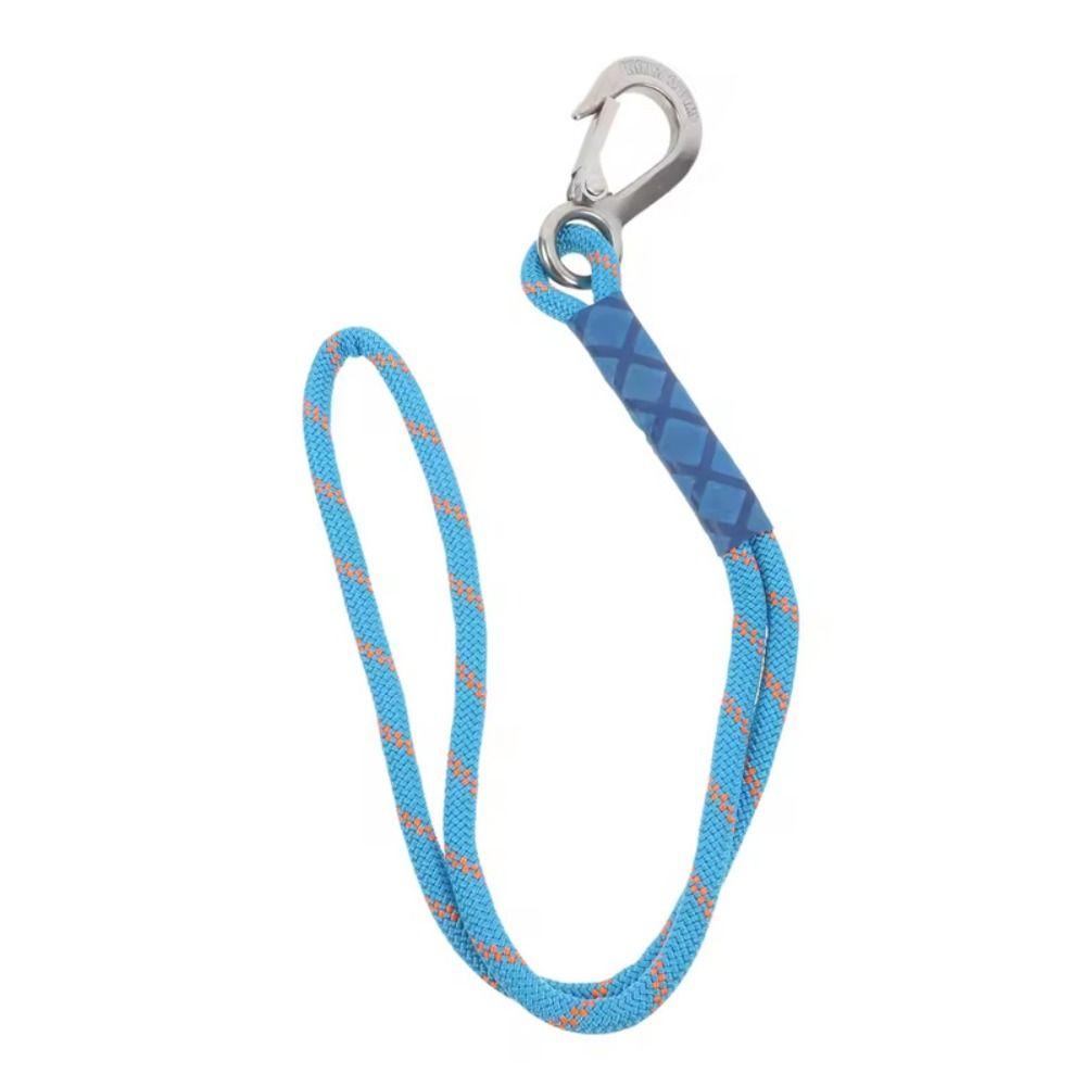 High Quality 0.6M Heavy Duty Nylon Sling Metal Hook Sturdy Hammock Suspension Rope Connecting Tie Rope Patio Chairs