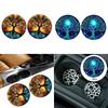 2 Pieces Generic Car Cup Holder Coasters Nonslip Drink Mat for Drinks Portable Directly Install Creative Interior Decoration