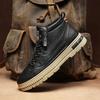 High Top Martin Boots Inner Height Increase Autumn and Winter Comfortable British Casual Youth Platform Boots