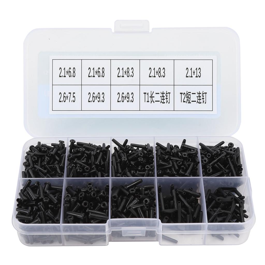 Badminton String Protector Set Portable Racket Replacement Repair Grommets Tool Nylon Accessories