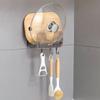 Plastic Wall Mounted Pot Lid Holder No Punching Pan Lid Organizer  Spatulas