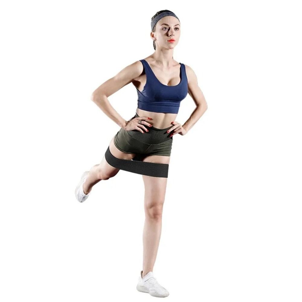 Polyester Resistance Band High Elasticity Fitness Band Durable Exercise Band Leg Shaping