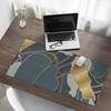 Anti-slip Office Desk Pad Elegant Leaves 100x50 Cm