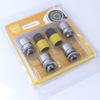 4pcs nuts+2keys High Quality Steel Anti-Theft Security Car Wheel Rim Lug Locking Lock Nuts for toyota lexus OEM Wheel