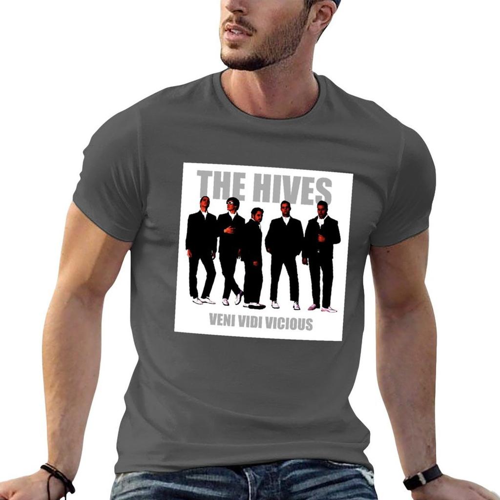 Birthday Gifts The Hives Cover Album Awesome For Movie Fan Tshirt Big Size Short Sleeve Casual Top