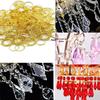 Stainless Steel 11MM Connecting Ring for DIY Crystal Chandelier Beaded Curtain Accessories