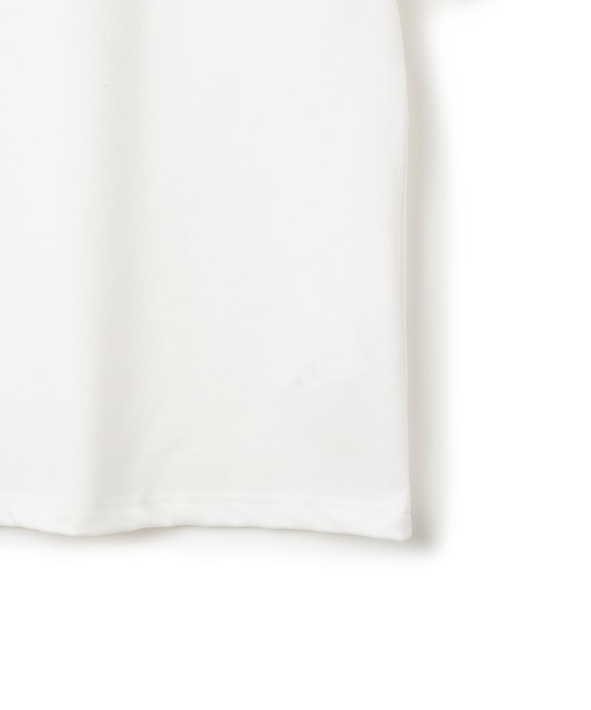 KNITTED Relax Fit Air T-Shirt White