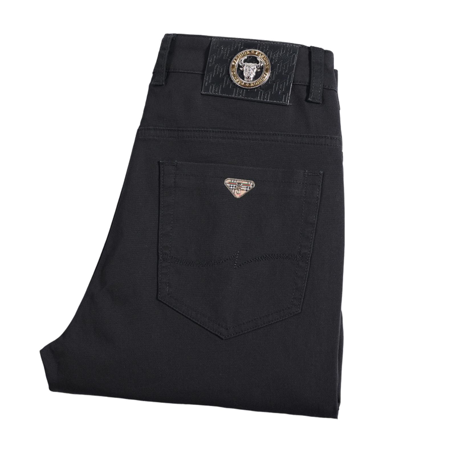 

Men Straight Leg Blue Gray Loose Drawstring Jeans Streetwear Casual Wide Denim Pants Male Baggy Stylish Harajuku Trousers 28 чорний