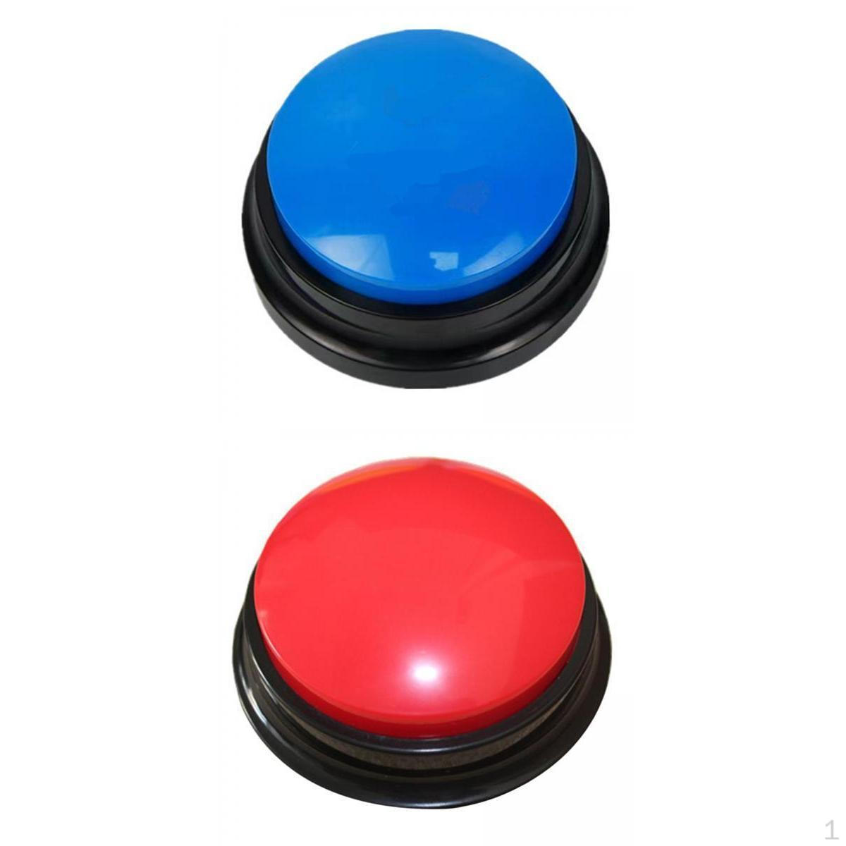 

2x Funny Recordable Answer Buzzers For Party Favor