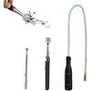 Flexible Magnetic Pickup Tool Telescopic Magnetic Pickup Tool with Pocket Clip for Picking Up Small Parts Key Screw Metal Object