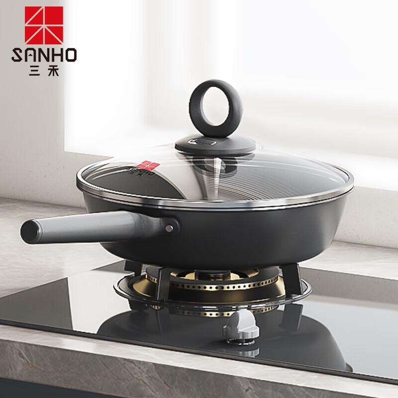 Sanhe 0-Coating Micro-Nano Non-Stick Frying Pan