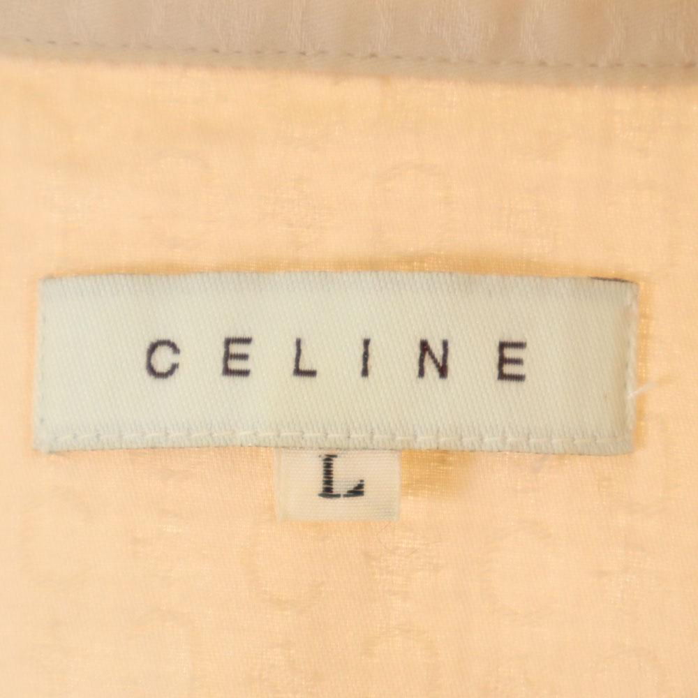 CELINE made in Japan Macadam Pattern Long sleeve Room wear L pajamas Women Used