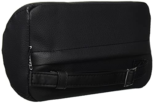 Clazzio Prime Luxury Neck Pad, Premium Leather-Look Fabric, Black, 09EOA0006K