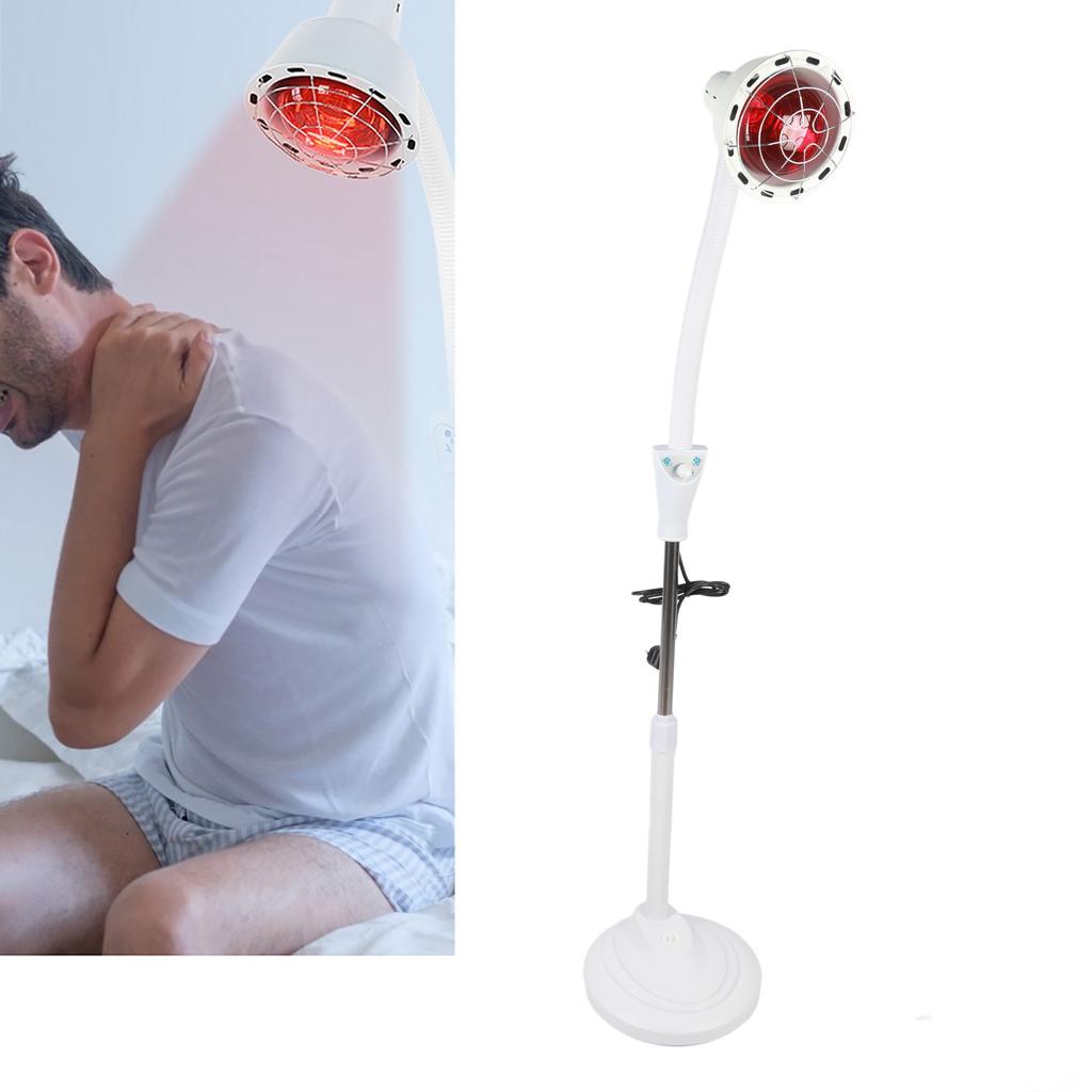 275W Infrared Heating Beauty Lamp Floor Stand Adjustable Skin Care Lamp
