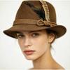 Bavarian Oktoberfest Hat Dress Up Costume Cosplay Cap Feather Decors Hat  Party Photo Props