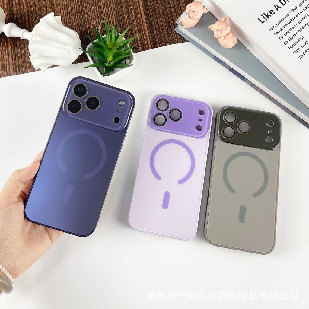 Frosted skin magnetic attraction suitable for Apple large window 11air mobile phone case 11promax anti-drop 11 protective case 11