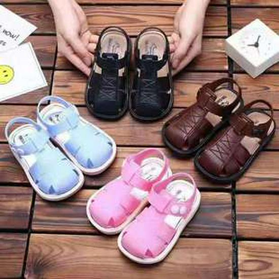 2025 Korean-Style Jelly Beach Sandals for Kids & Babies