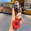 2025 New Barbell Keychain Silicone Dumbbell Keychain Gym Gifts For Gym Lovers Fitness Trainer Gift Backpack Car Key Pendant