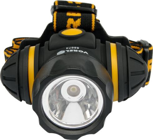 Vorel Latarka Czołowa 1Led/1W 3-Funkcje