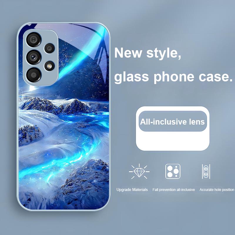 The Rhine River for Samsung Galaxy Note 8 9 S10 Plus S20 S21 FE S23 Ultra A70 72 73 50 51 52 53 Tempered Glass Phone Case