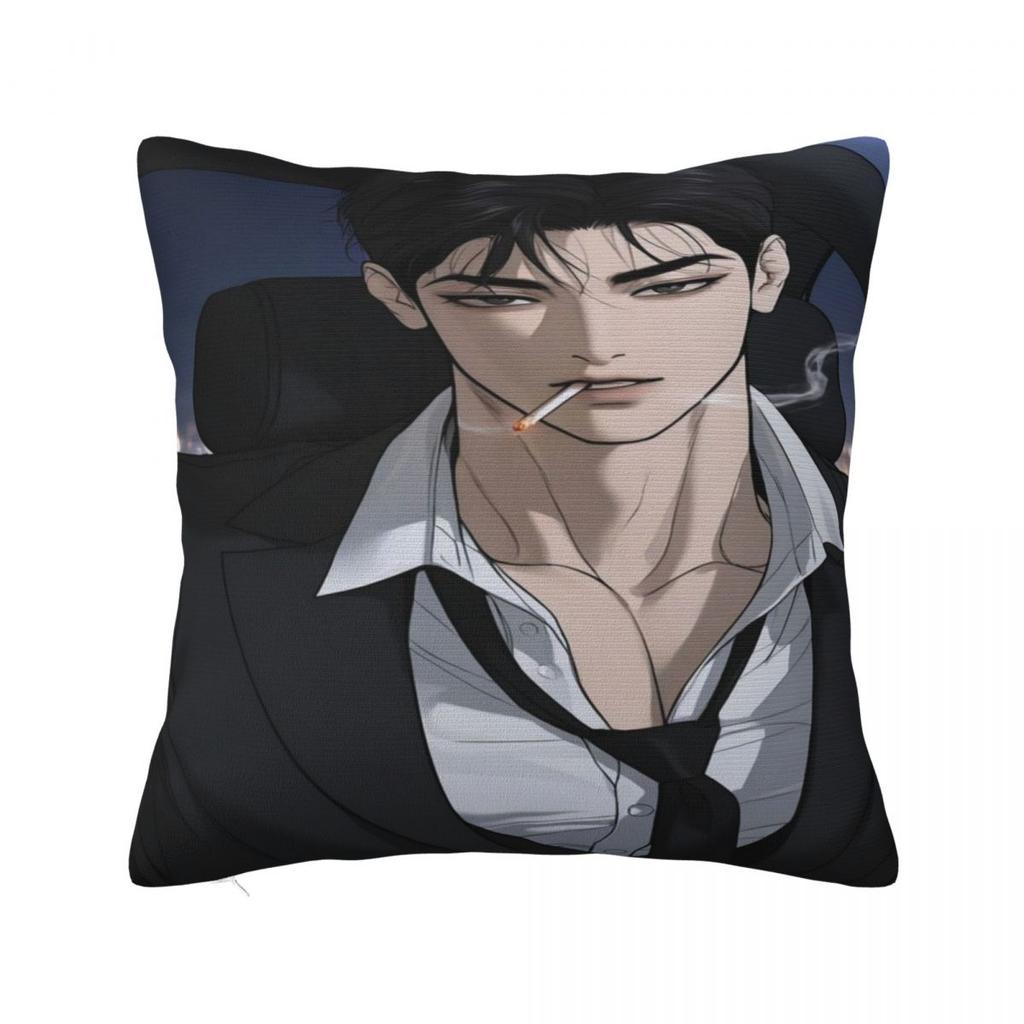 Joo Jaekyung Anime Pillowcases Accessories Soft Cushion Cover Throw Pillow Cover Living Room Decorations Square Multi-Size
