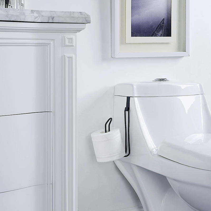 Wall Mount Paper Towel Holder Sturdy Toilet Paper Holder Easy Installation Roll Paper Holder Multipurpose Bathroom Organizer