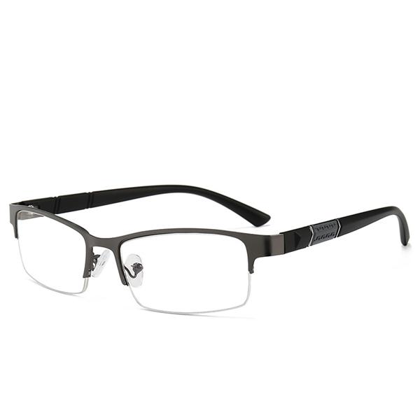 Anti Blue Light Reading Glasses Men Retro Metal Frame Square Students Myopia Glasses Frame Men Hyperopia 0~+4.0 / Myopia -1.0~-6.0