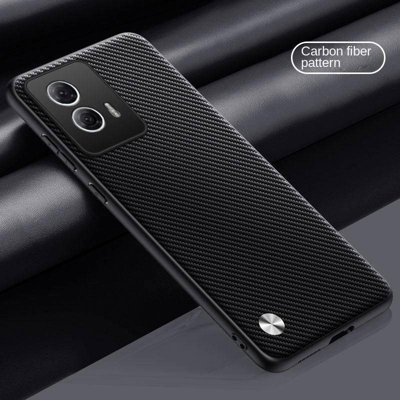 For Motorola Edge 50 Fusion Case Soft Vegan Leather Grain Slim Protective Back Cover Case For Motorola Edge 50fusion Phone Shell