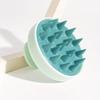 Spazzola per shampoo in silicone, pettine per massaggio del cuoio capelluto, pulisci a fondo il cuoio capelluto, spazzola per massaggio del corpo, spazzola da bagno, strumento per parrucchieri
