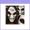 Premium Quality Halloween Black Long Hair Mask Full Head For Spooky Cosplay Parties