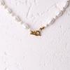 Bien Vetu 6Mm Freshwater Pearl X 4Mm Cultured Pearl Layered Toggle Necklace