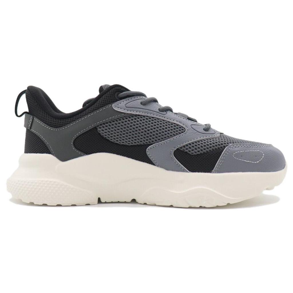 New Anta Life Collection Cushioning Anti Slip And Wear Resistant Low Top Sports Casual Shoes Men's Black Gray Color 112318841-2