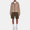 Canada Goose Rosedale Logo Zip Long Sleeve Lightweight Jacket Men Jackets Brown 2448M-07