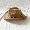Handwoven Straw Hat Sun Protective Caps for Adult Unisex Breathable Vacation Straw Hat Photoshoots Hat for Music Festival