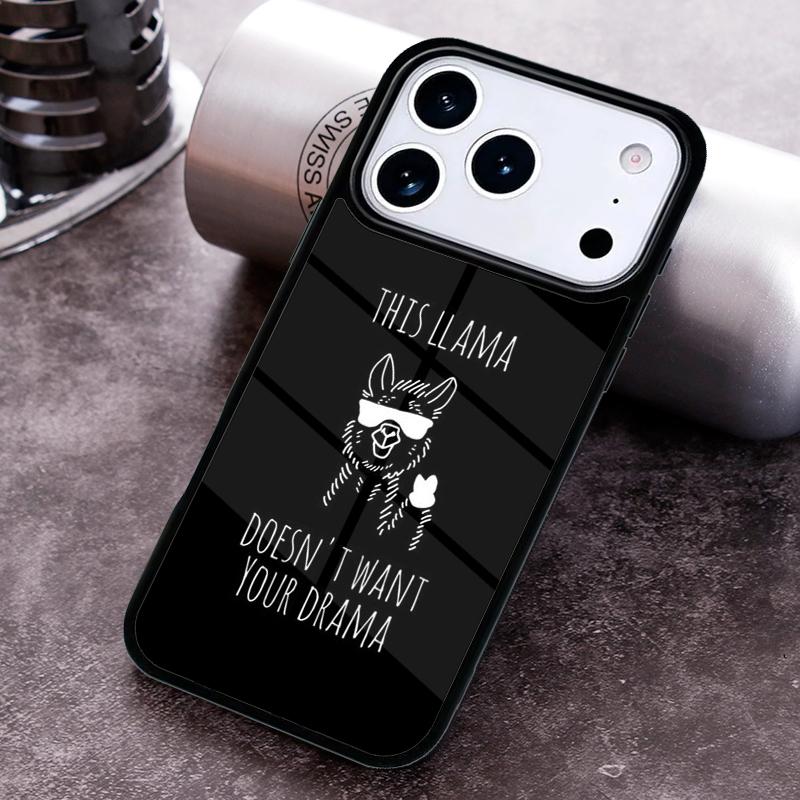 Animal Lama Llama Alpacas Phone Case For iPhone 17 16 15 14 13 12 11 Pro Max Plus 17Air Soft Silicone Cover