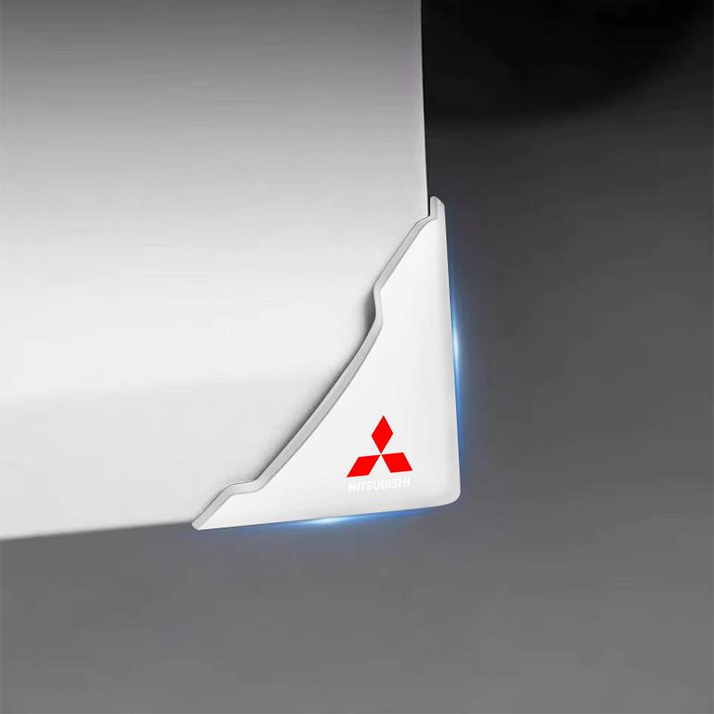2 Stück Autotür Eckenschutz Aufkleber Auto Styling Für Mitsubishi ASX I200 Outlander Pajero Eclipse Lancer