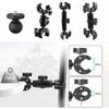 Camera Mount Adapter Motorcycle Handlebar Clip Camera Crab Clamp For Camera Gopro LED Light Filming Studio Cycling Mobile Phone