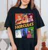 Disney Classic Hercules Retro Characters 100% Cotton T-shirt Mens Tees Top Unisex Adult Kid Shirt