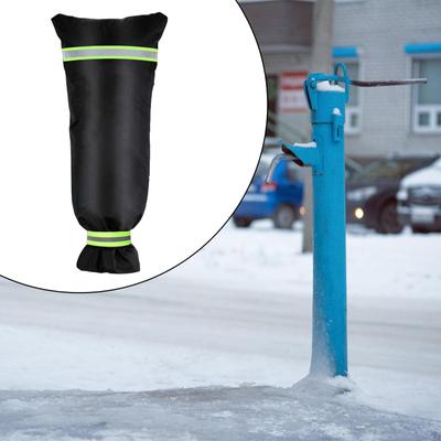 Outdoor Faucet Cover Sock for Garden Frostless Waterproof Thickened, with Reflective