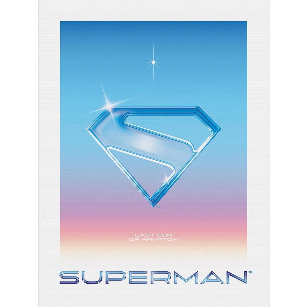 Superman 2025 Logo Canvas Print