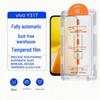 Vivo Y31T Tempered Glass Screen Protector: Silk Print, Full-Screen, HD, Anti-Peeping, Dust-Free, Easy Apply