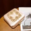 Flower Small Square  Box Bag, Clutch Bag, Temperament Full of Diamonds, High-end Messenger Bag.